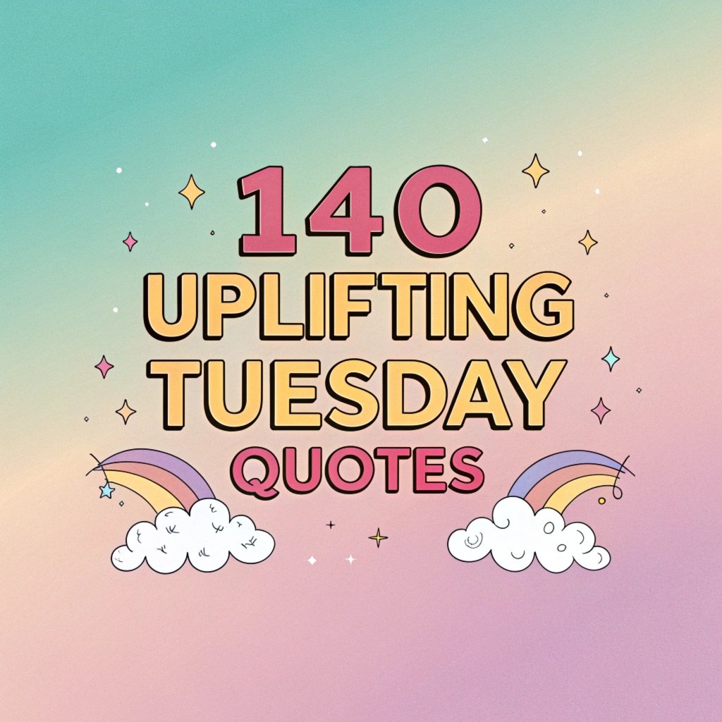 Uplifting Tuesday Quotes