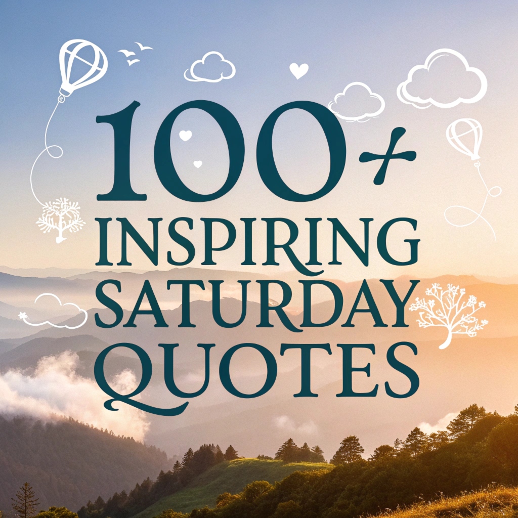 Inspiring Saturday Quotes