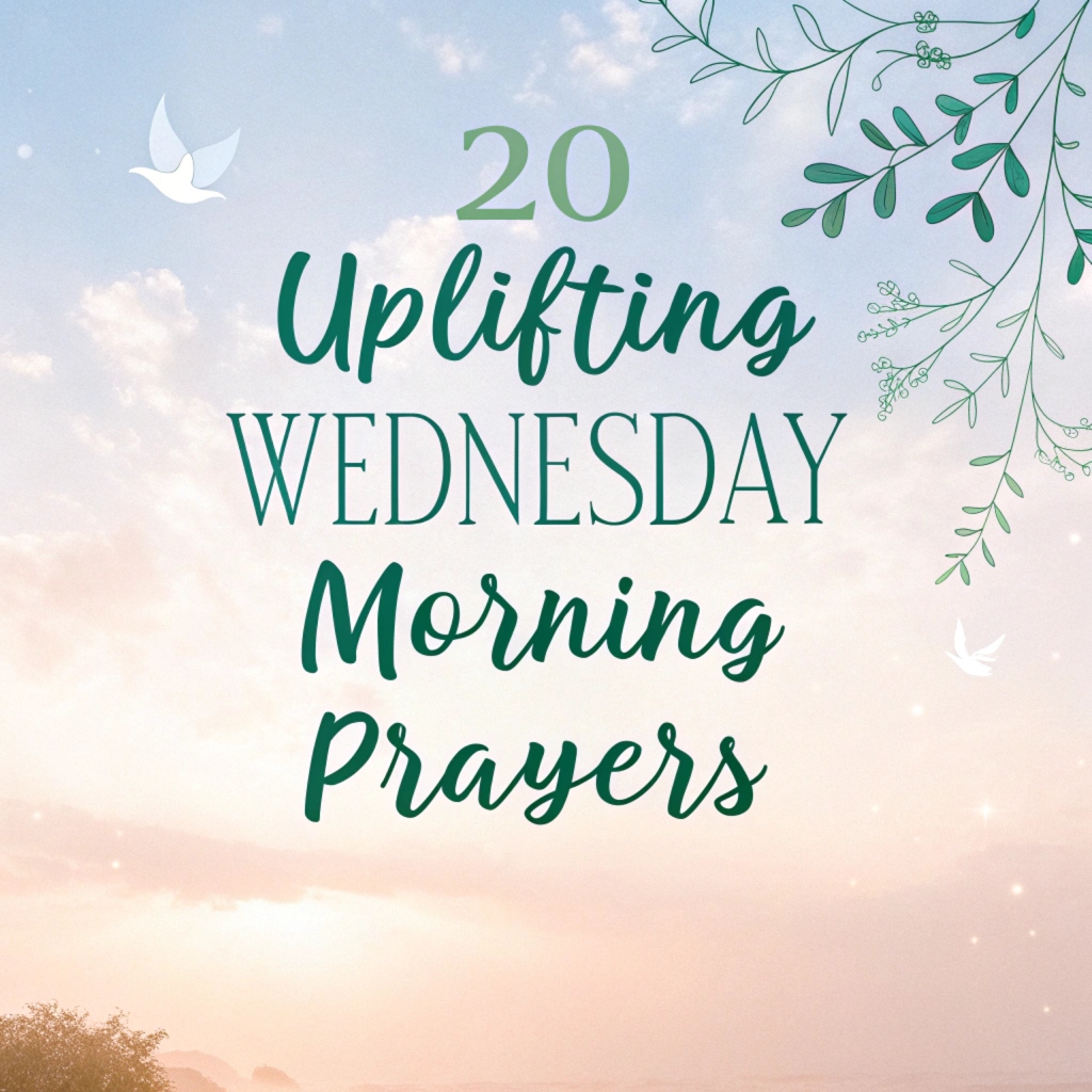 Uplifting Wednesday Morning Prayers