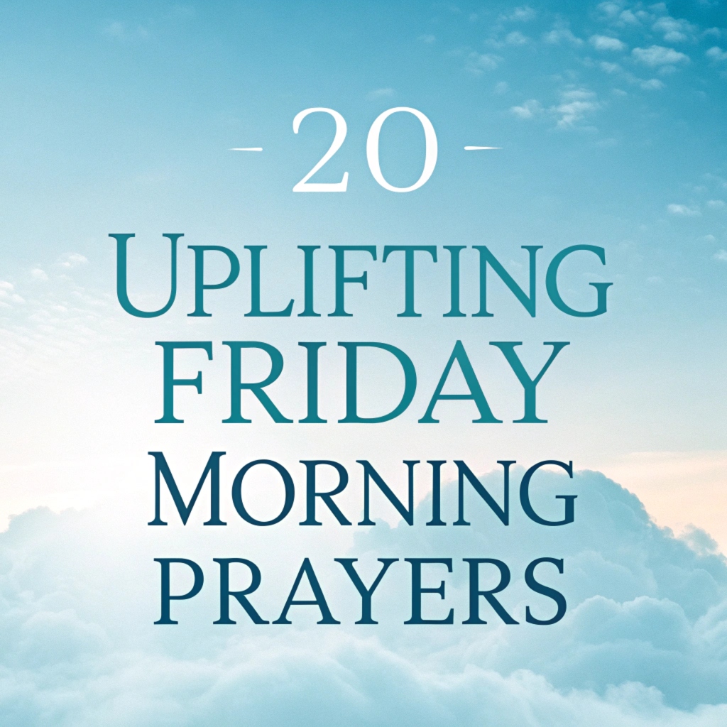 Uplifting Friday Morning Prayers