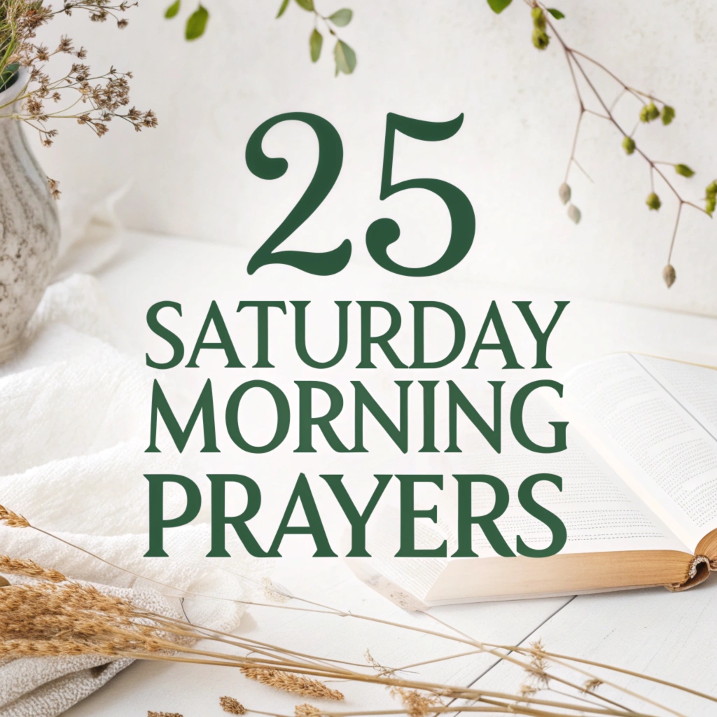 Saturday Morning Prayers